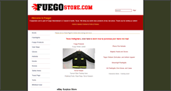 Desktop Screenshot of fuegostore.com